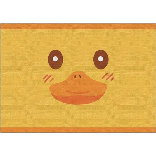 Little yellow duck children crawling mat high quality childrens carpet alphanumeric animal game learning baby childrens game r