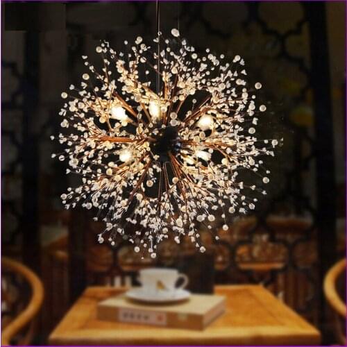 Living room bedroom Post Modern pendant lights Dining room dandelion led Pendant lamp Exhibition Hall hanging Lamp led lighting