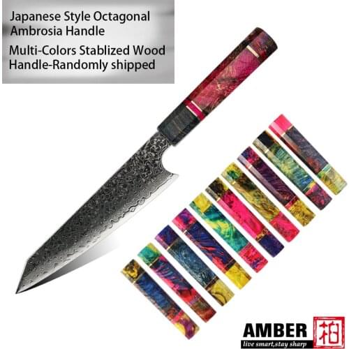 Petty knife Damascus Steel Chef Knife Japanese Santoku Utility Knives Sharp Cleaver Slicing Steak