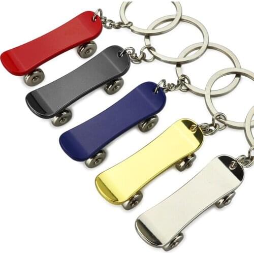 Scooter key ring Mini Metal Scooter key pendant Creative Finger Scooter keychains