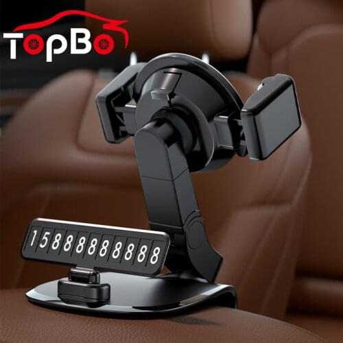 Multifunctional Car Mobile Phone Mount Bracket 360° Sun Visor Mirror Dashboard Mount Steering Wheel Phone Holder Stand GPS Stand