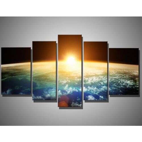 NEW combinations clear printing simulation oil painting sitting room decorate landscape paintings room decorate art 1168056