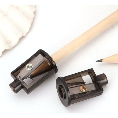 Wholesale 2 Pcs 8-12mm 6-8mm Metal Electric Pencil Sharpeners School Students Office Painting Writing Pencil Sharpening Machine