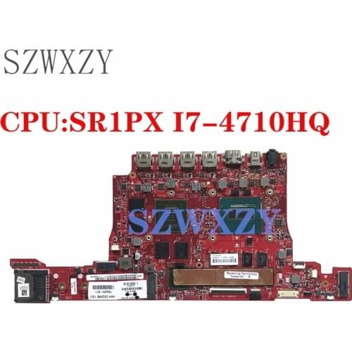 For HP Omen 15-5013DX 15-5099NR 15T-5000 15-5010NR PC 15-5020TX Laptop Motherboard With I7-4710HQ CPU 788614-501 788614-001