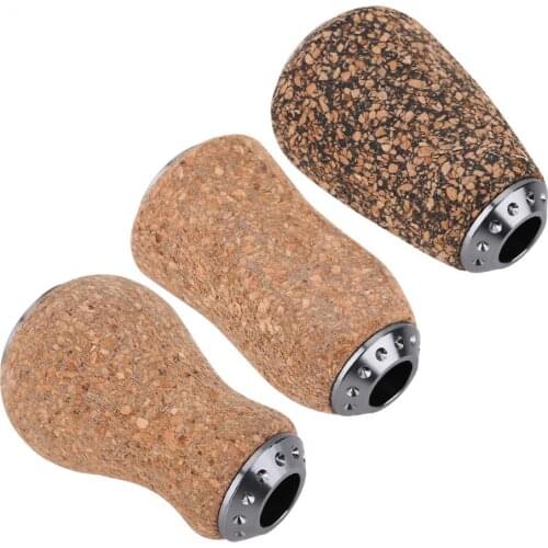 Durable Wood Knob Replacement Parts for Baitcast/Daiwa/Spinning Fishing Reel Handle Fishing Tackle Accessories