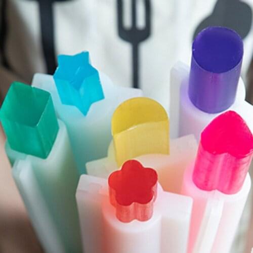 Silicone Pipe Tube Column Mold Embed Cute Soap Making Supplies Candle Making Supplies Tools For DIY tool HE