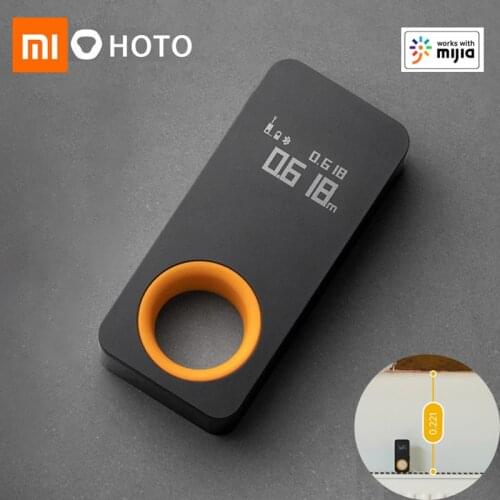 Xiaomi HOTO Laser Tape Measure Smart Laser Rangefinder Intelligent 30M OLED Display Laser Distance Meter Connect To Mi home app