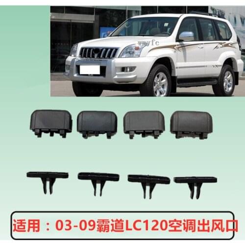 For Toyota Prado LC120 FJ120 2003-2009 A/C Air Vent Outlet Tab Clip Repair Kit Car accessories 1pcs