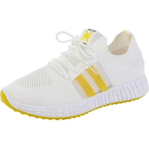 Summer Mesh Womens Shoe Female 2019 Spring Models Wild Tide Shoes Foreign Gas White Mesh Breathable Sneakers Shoes