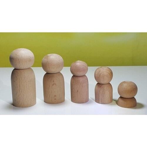 ZtsPeg Baby 5'li Family Set paintable decorative objects декоративные предметы под роспись