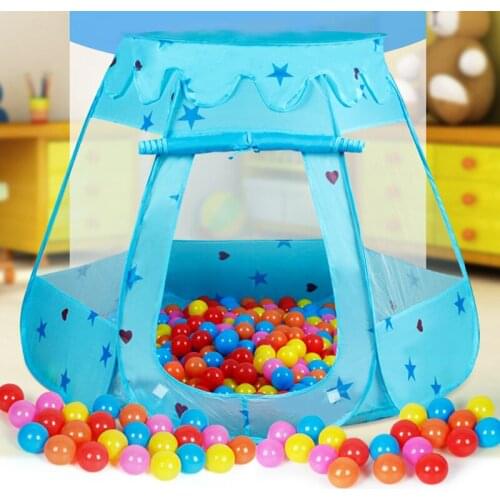 1.2M Children Tent Indoor Outdoor Portable Anti-mosquito Play House Princess Tent Birthday Gift Ocean Ball Pit Pool Toys Tents