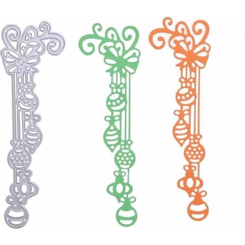 1pc 48mm*140mm New Ornaments Stencil Cutting Dies DIY Scrapbooking Card Album Punching Template