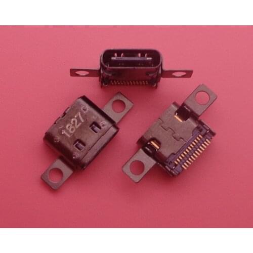 10pcs type c jack USB C charging port charge socekt for lenovo 720S-13IKB 720S-13ARR Type-C connector