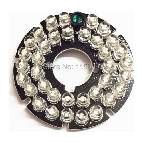 100Pcs IR Infrared 36 LEDs Illuminator Board Security Camera