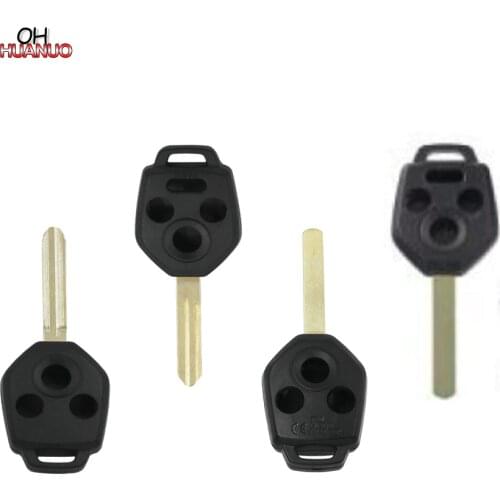 3+1/4 Button 3 Button Remote Car Key Case Shell for Subaru Forester Tribeca Legacy Impreza 2008-2010