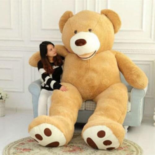 37-inch Giant Lovely Bear Plush Toy Childrens Holiday Gift 100Cm Plush Stuffed Animals Cute Plush Toys
