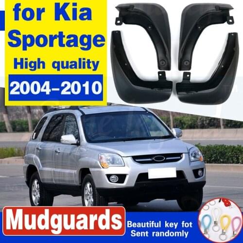 Car Front Rear Mudguards For KIA Sportage W/O 2004 2005 2006 2007 2008 2009 2010 Cladding Mudflap Accessories Fenders