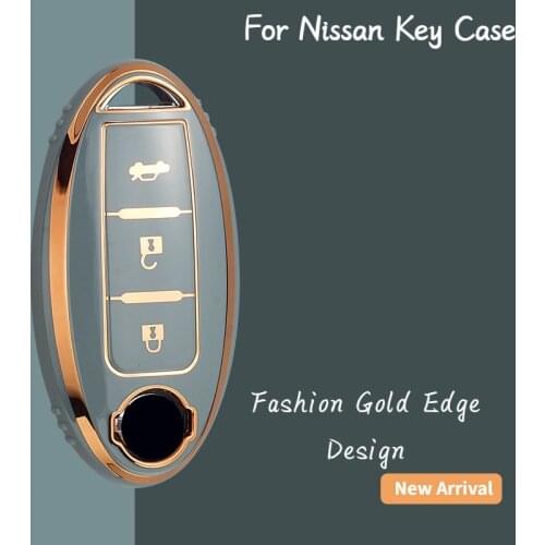 Full Cover New Soft TPU Car Key Case for Nissan Qashqai J10 J11 X-Trail T31 T32 Kicks Tiida Pathfinder Murano Note Juke