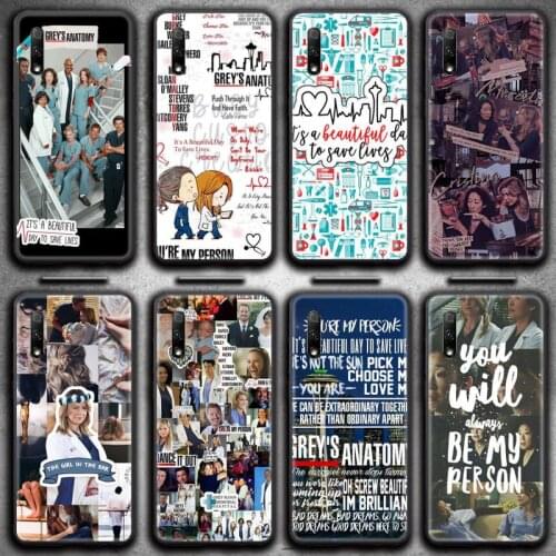 Greys anatomy Phone Case For Huawei Nova 6se 7 7pro 7se honor 7A 8A 7C 9C Play