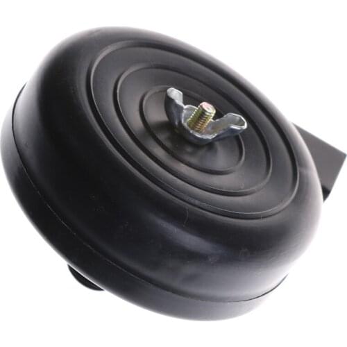 Black Plastic Male Threaded Exhaust Noise Muffler Air Filter Silencer Compressor 16mm