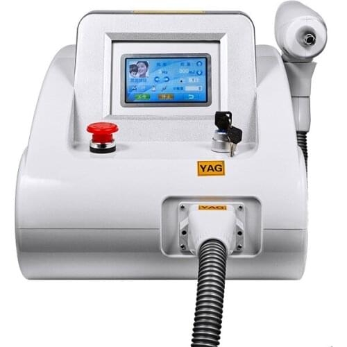 Hot Sale 1064nm & 532nm Q Switched nd Yag Laser machine for tattoo removal eyebrow pigment wrinkle removal black doll carbon pee
