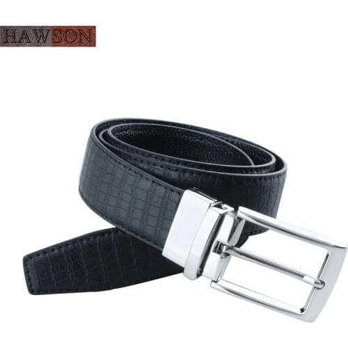 Кожаные ремни для мужчин HAWSON China At AliExpress
