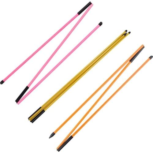 Golf Indicator Stick Putter Auxiliary Trainer New Three-fold Direction Indicator Golf Equipment To Improve Golf Skills