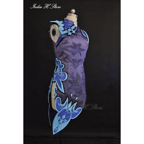 Widowmaker new skin Black Night lily cosplay costume custom made/size Full Set