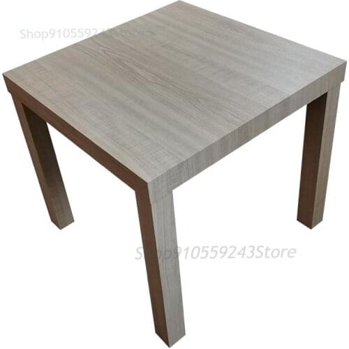 Small Square Table Lack Side Table Home Simple Modern Coffee Table Economical Apartment Simple Side Supermarket Duitouzi