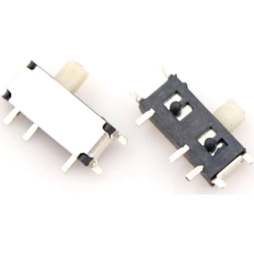 20PCS Miniature Horizontal Slide Switch SMD 7 Pin Mini Slide Switch On-OFF 2Position Micro Slide Toggle Switch