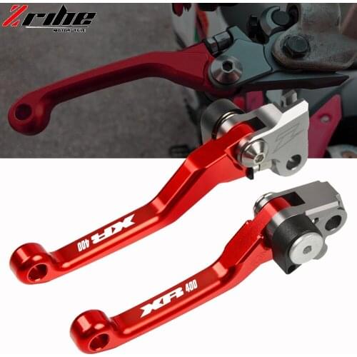 Motorbike Aluminum Custom Made Folding Brake Clutch Lever For HONDA XR400 XR 400 MOTARD 1996 1997 1998-2004 Dirt Bike Motocross