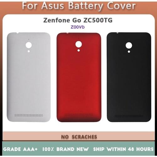 Brand new ZC500TG rear case for ASUS Zenfone Go ZC500TG Z00VD plastic battery cover back cover + power button + high quality