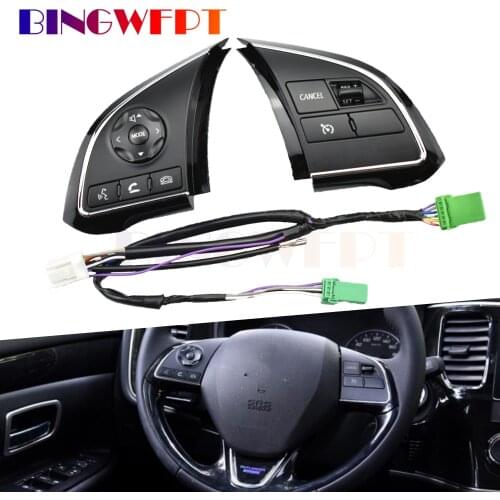 For Mitsubishi Outlander 3 2019 2018 2017 2016 ASX Xpander Cruise Control Switch Car Cruise Speed Control Steering Wheel Button