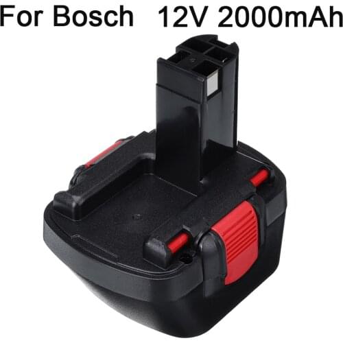 For Bosch 12V 2000mAh PSR 1200 Replacement tool battery GSR 12V 2.0AH AHS GSB GSR 12VE BAT043 BAT045 BAT046 BAT049 BAT120 BAT139