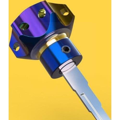 Universal Motorcycle Keychain Modified Key Cover CNC Head Hexagon Cover Key Accessory Key Bit Ring Car Pentagonal Decorativ U2G9