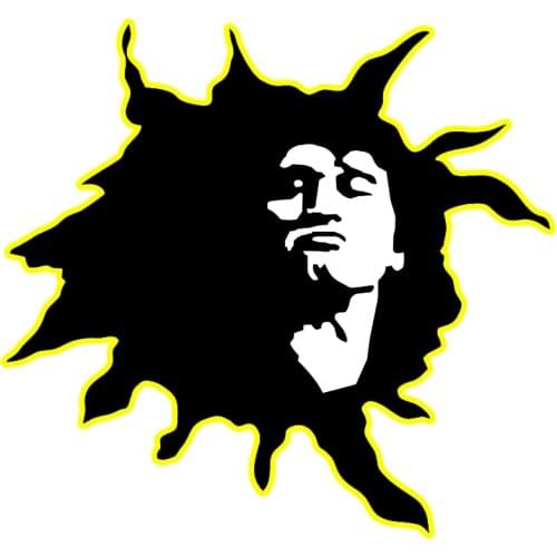 A0339# Various Sizes Removable Decal Viktor Tsoi Car Sticker Auto Decors on Bumper Rear Window Laptop