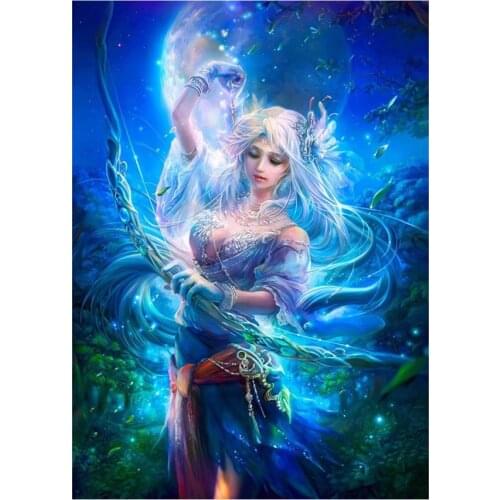5D DIY Sale Diamond Painting "Cartoon fairy" Full Drill Resin Diamond Embroidery Cross Stitch navidad Home Decor