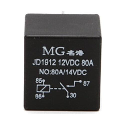 Automotive Relay 12V24V80A 4 pin Wide Feet Copper Relay Car JD1912 Switch Relay