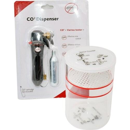 Beehive CO2 Varroa Tester Varroa Easy Check Varroa Mites Test Bottle for Beekeeping Beekeeper Bees