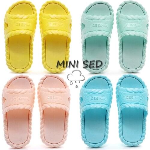 Mini SED Childrens indoor slipper Kids Boy and girls soft home slipper Baby EVA fashion Nonslip bath Shoes SH19002