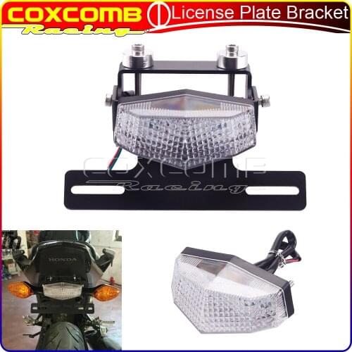 For Honda NC700 NC750 NC 700 750 S/X LED Tail Tidy Fender Eliminator Registration Holder Kits Aluminum License Plate Bracket