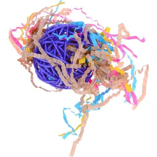 1pcs Parrot Toy Bird Bell Ball For Parakeet Cockatiel Chew Fun Cage Pet Bird Toy