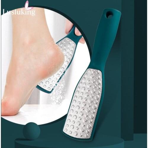 Pedicure Foot Care Tools Foot Rasps Callus Dead Skin Care Remover Sets Grinding Stainless Steel Professional Two Sides