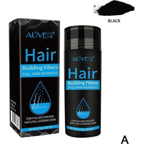 Hair Building Fibers Keratin Thicker Anti Hair Loss Treatment Hair Growth Powder Natural Thinning Concealer Solution Beatuy Tool
