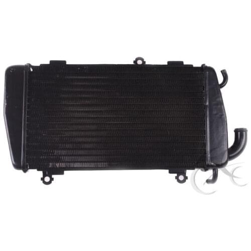 Motorcycle Left Black Radiator Cooler Cooling For HONDA GL1800 LH 2002 2003 2004 2005