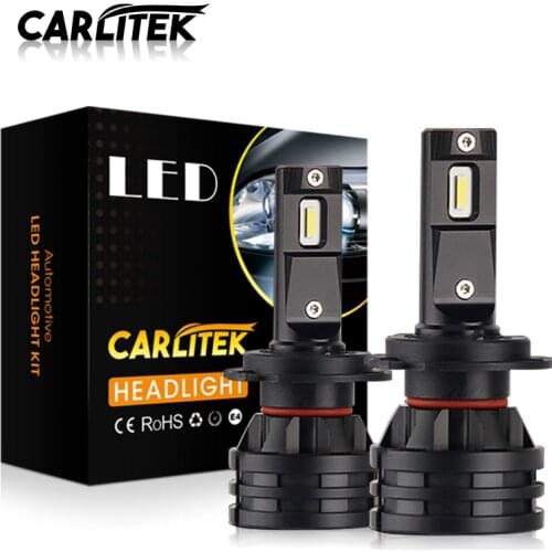 Mini Turbo LED H4 Headlight Bulbs 12V 24V 12000LM With CSP High Beam Low Beam fit for 12V 24V h4 led mini moto assessoires SA