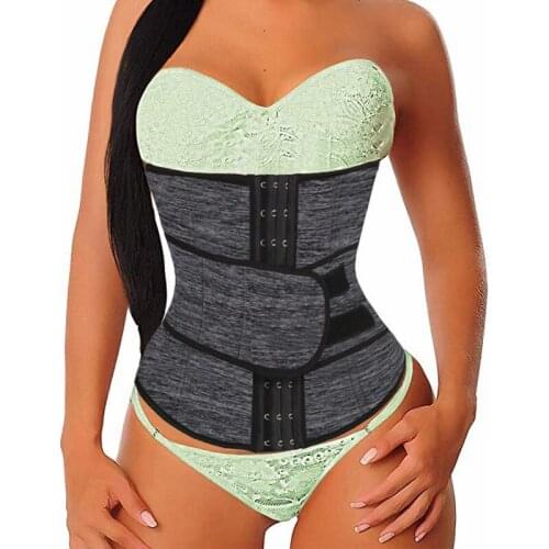 Neoprene Belt Weight Loss Women Waist Trainer Cincher Body Shaper Tummy Control Strap Slimming Sweat Fat Burning Girdle