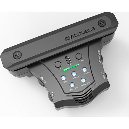 No Need To Link Speakers Wireless Guitar Pickup Reverberation Delay Pickup With Microphone Speaker Adjust The Volume Double G0