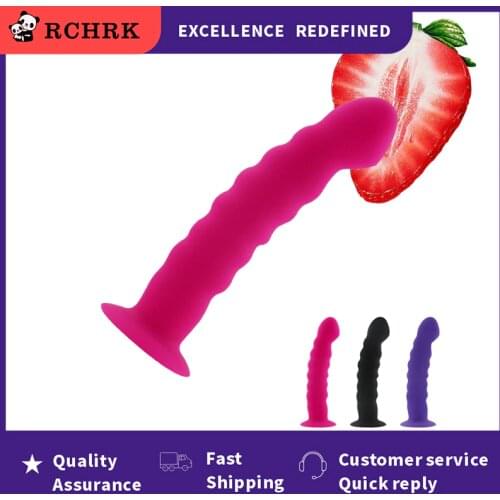 New Anal Plug Prostate Massager Sex Products Vaginal Stimulator With Strong Sucker Silicone Bead Dildo Sex Toys for Man Woman