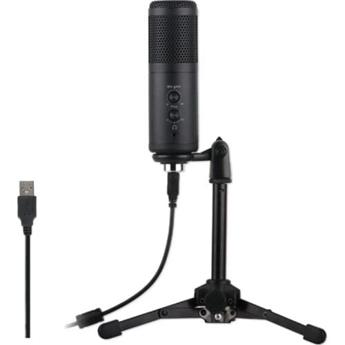 Microphone Professional Condenser Microphone USB Microphone for PC Laptop Gaming Streaming Recording Studio YouTube